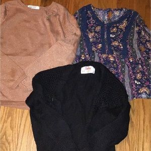 Girls Sweater Bundle 6/7